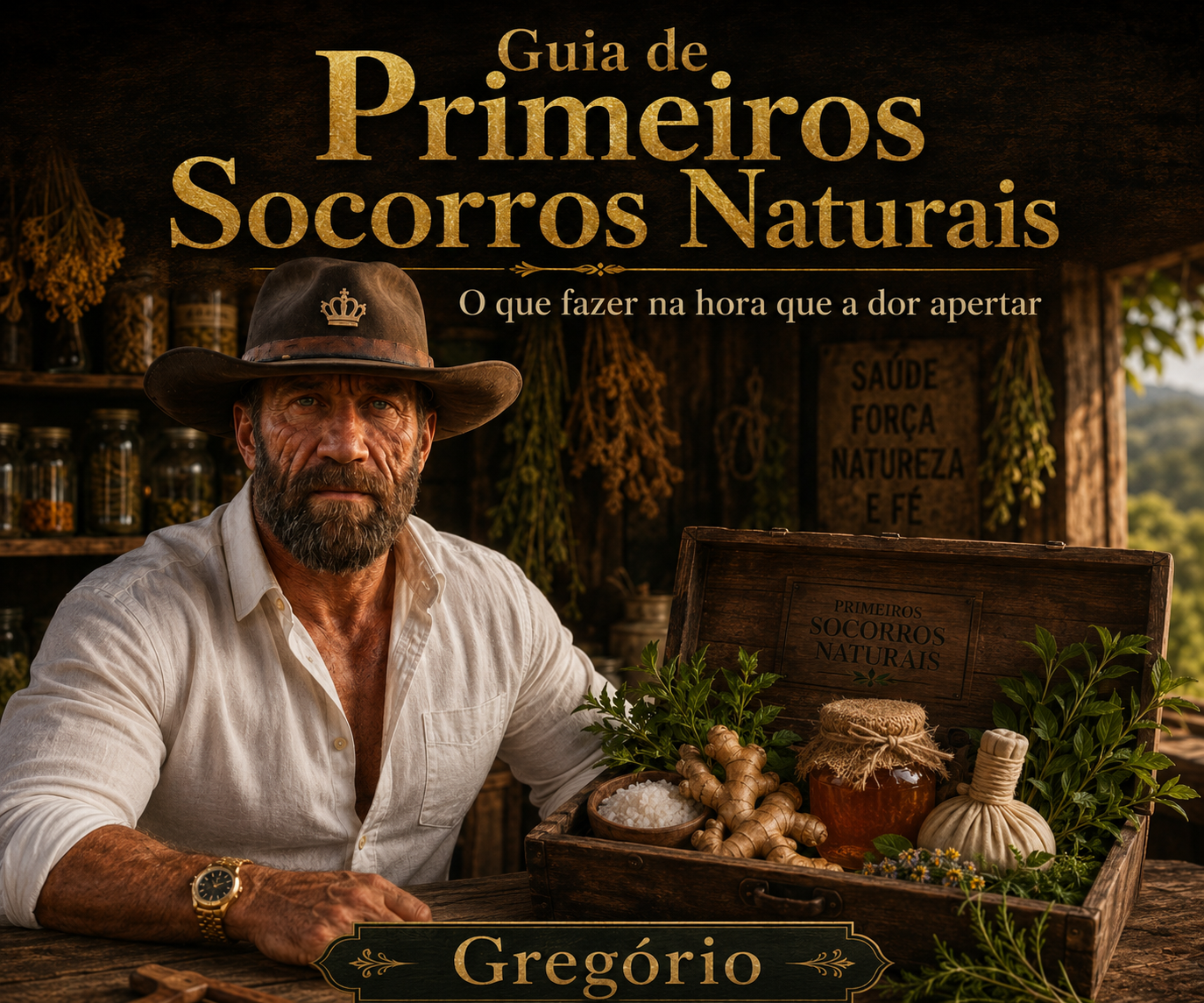 Bônus 2 — Guia de Primeiros Socorros Naturais